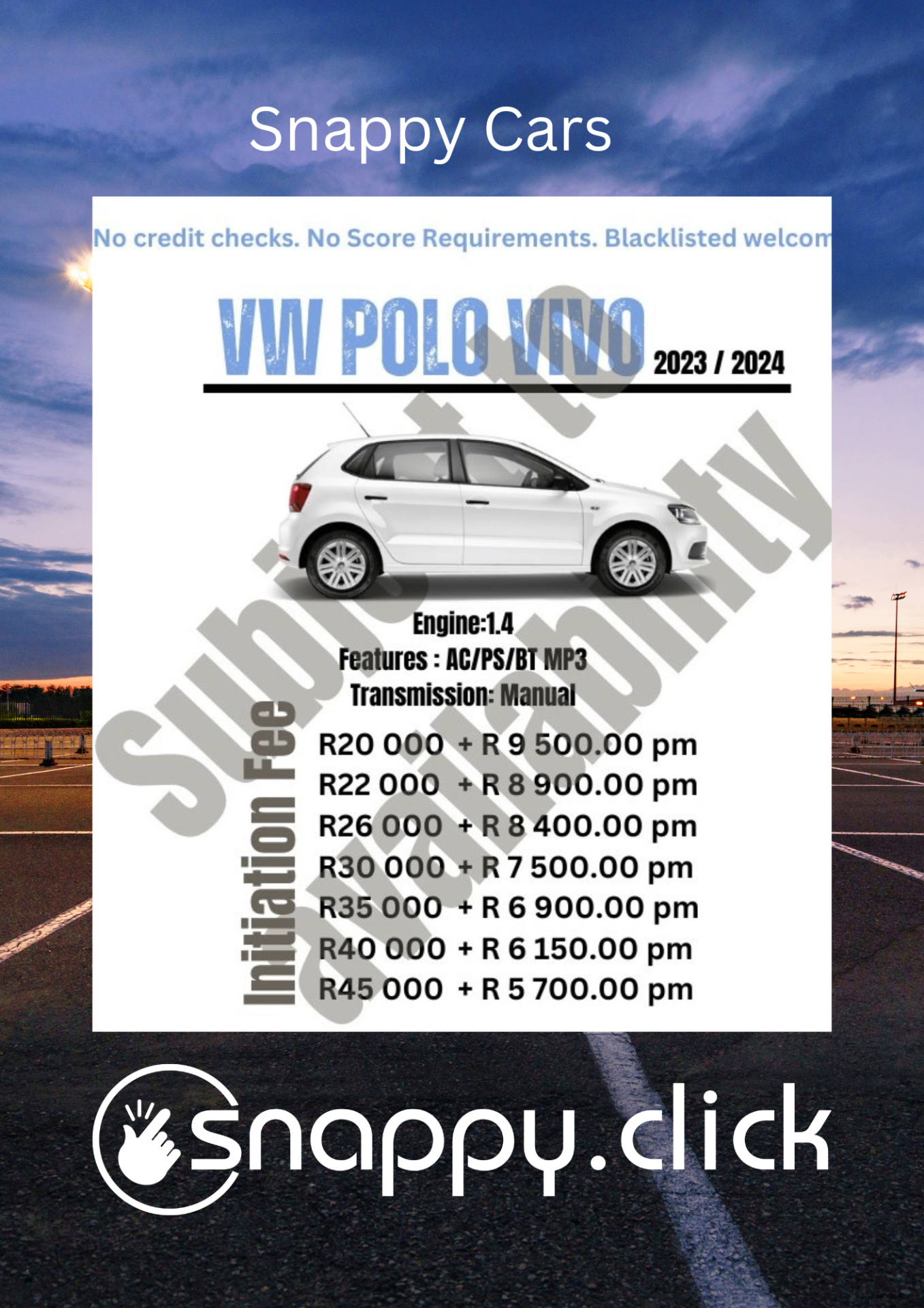 SnappyCars - Vehicle Finance & Car Rentals South Africa | Buy Cars No ...